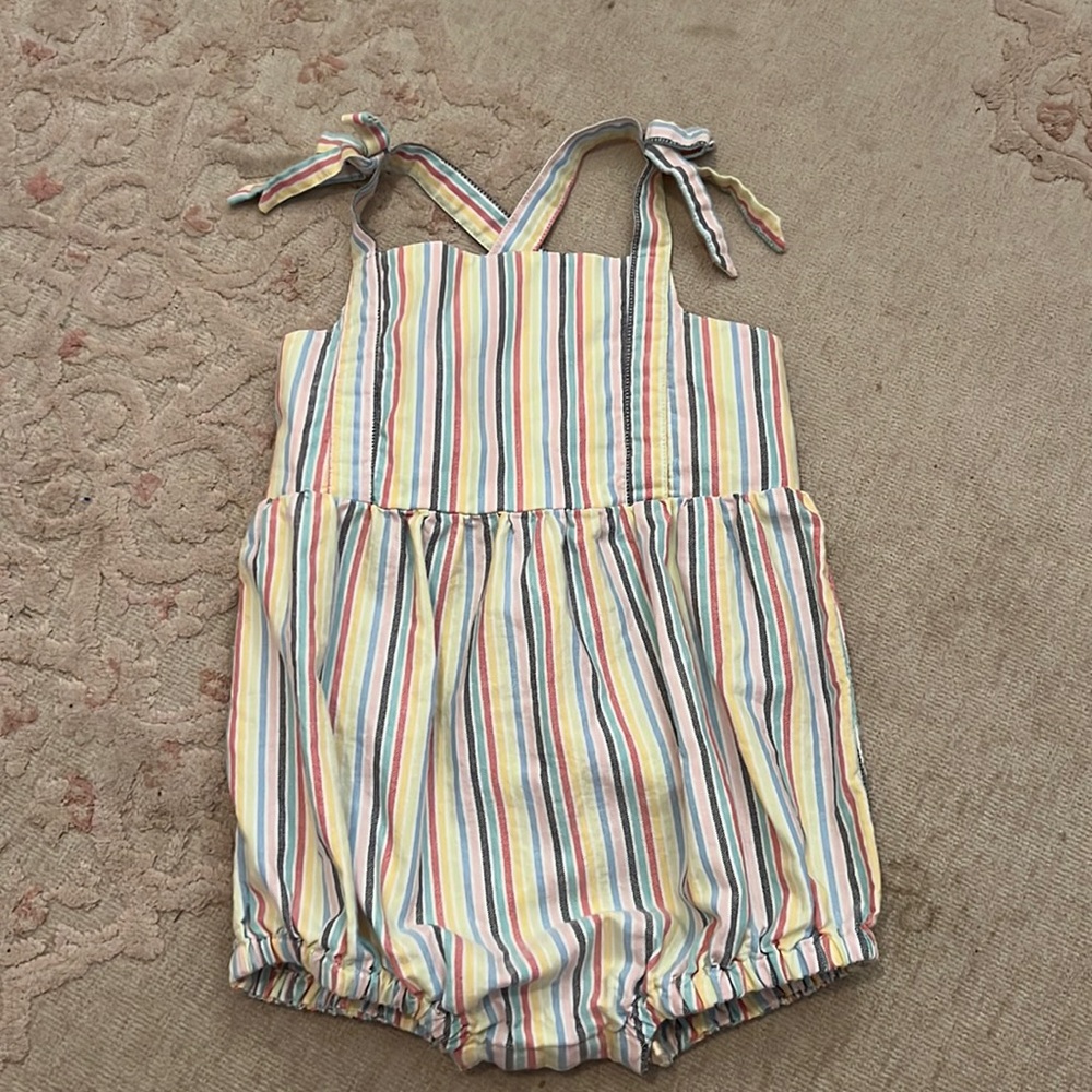 Hanna Andersson 3T striped romper